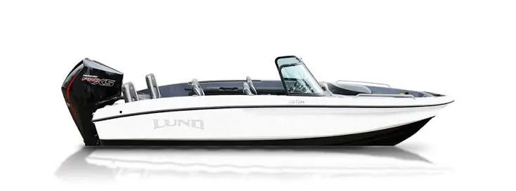 Glossy white fiberglass boat hull showing a smooth gelcoat finish